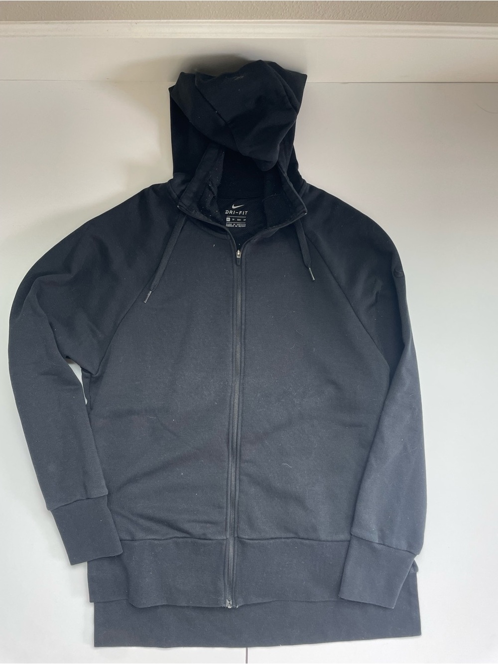 Nike Black Full-Zip Dri-FIT Hoodie Jacket